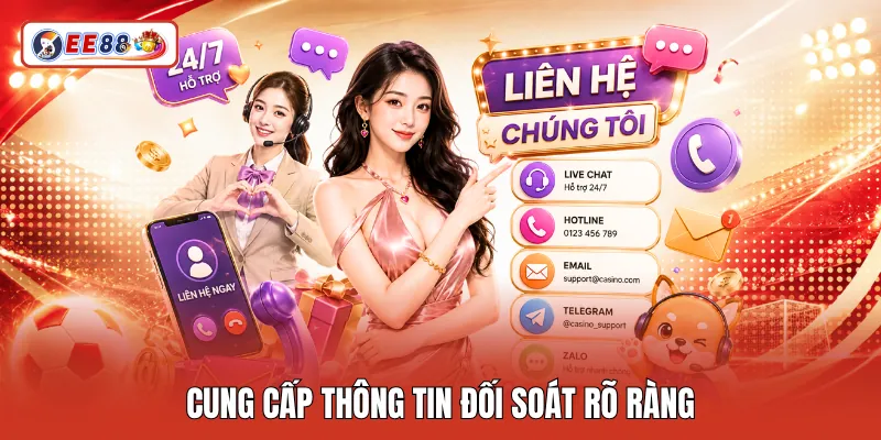 Cung cấp thông tin đối soát rõ ràng