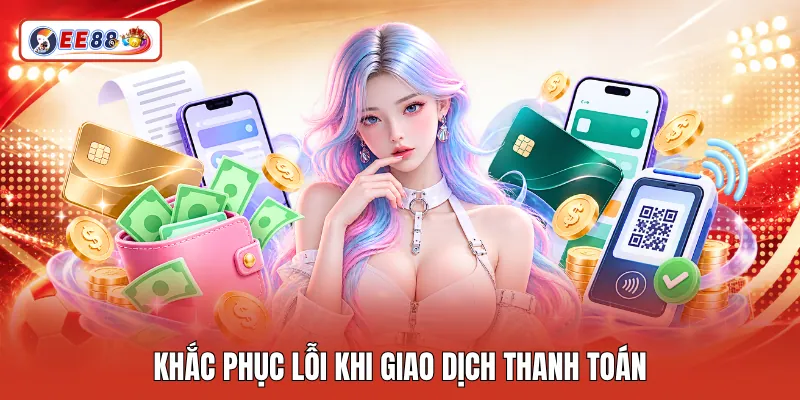 Khắc phục lỗi khi giao dịch thanh toán