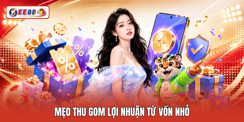 Mẹo thu gom lợi nhuận từ vốn nhỏ